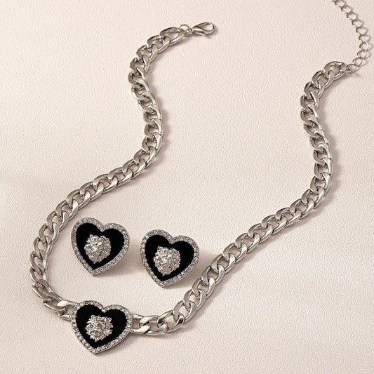 DEFATRY Lovely Heart Necklace